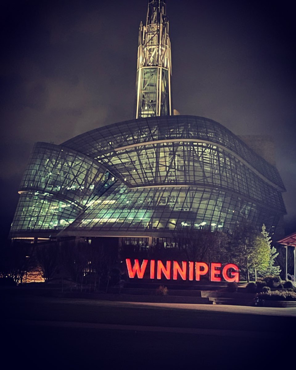 Winnipeg Sign Forks. MIR. Oct 2021